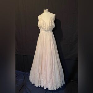 Pas De Deux Blush Wedding 8 Prom Ball Gown Dress 8 Designer NWT